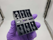 Mersen 30313R Fuse Block 30A 600V 3-Pole for Midget Fuses w/ Reinforced Clips 3