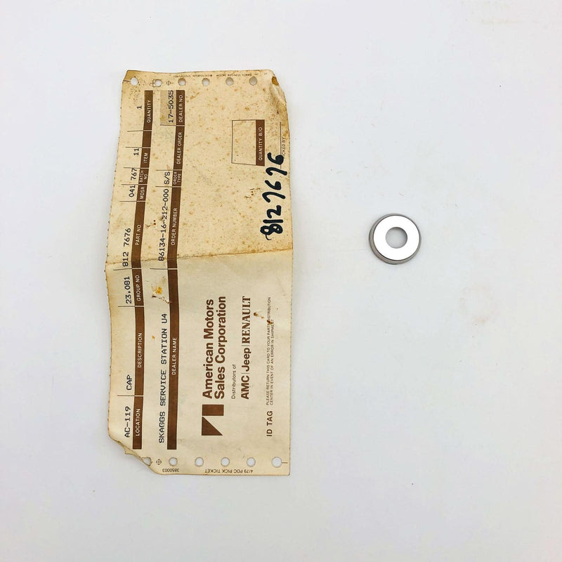 AMC Jeep 8127676 Cap for Lock Cylinder Group 23.081 OEM New Old Stock NOS Loose 4