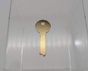 2x Ilco 885BL Key Blanks for Some Yale Safe Deposit Boxes Nickel Silver 1