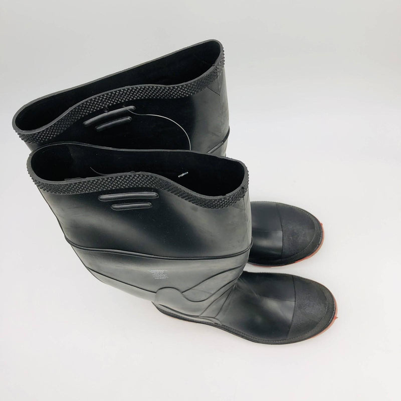 Pvc Boot W9 Onguard GPB-167 Work Rain Boot M7/W9 Steel Toe Cleated Outsole Black P ...