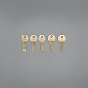 5x Yale RN8 Key Blanks C1R Keyway Simplex Nickel Silver 5 Pin NOS 4