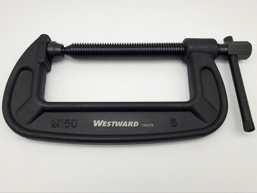 Westward C-Clamp 6-1/4" Jaw 2-7/8" Throat Depth Drop Forged Steel 10D475 1