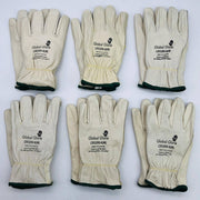 Global Glove CR3200 Drivers Work Gloves Size Medium Keystone Leather 6 Pairs 1