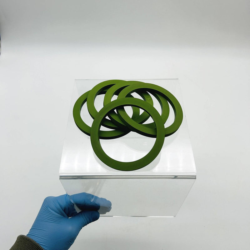 PT-Coupling 5500830 Coupling Gasket 3" Replacement Green Viton V07 FKM Lot of 5