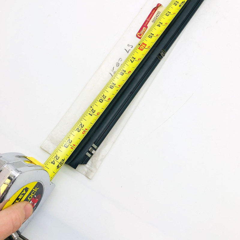 Crown 55024255 Weatherstrip Door Glass Left Outer New Old Stock NOS Open 2