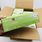 MicroFlex V283 Disposable Gloves Large Powder Free Vinyl Non-Sterile 1000/Case 7
