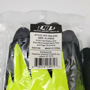 G-Tek 16-340LG PolyKor Gloves XL A3 Cut Resistant Nitrile Dipped Yellow 3 Pair 4