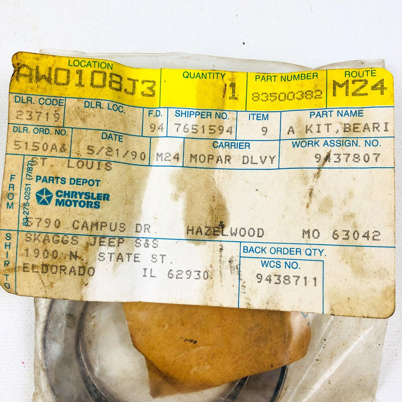 Mopar 83500382 Bearing Kit for Gear Train NPG Mdl 219 OEM NOS Sealed 81-86 Jeep 4