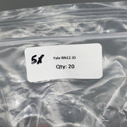 5x Yale RN12 JD Key Blanks JD Keyway Nickel Silver 6 Pin NOS 3