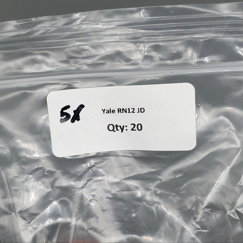5x Yale RN12 JD Key Blanks JD Keyway Nickel Silver 6 Pin NOS 3