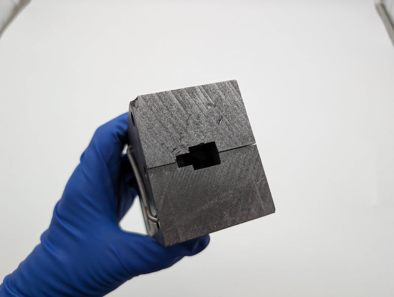 Ultraweld HB2SB Mold #2 Solid Copper Conductor to Horizontal Steel Surface 7