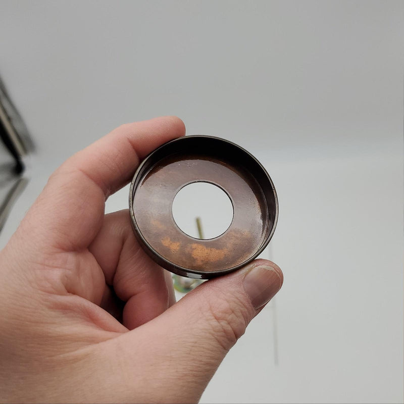 Schlage 09-403 A Inside Rose Antique Bronze 2-1/8"D & Mount Plate L9000 Series 4