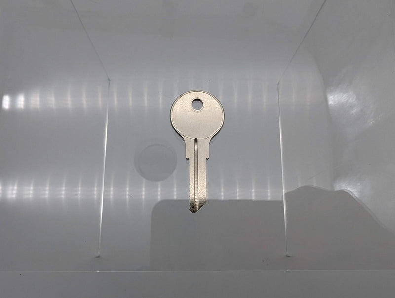 10x Ilco 1557 Key Blanks for Kennedy Toolboxes Nickel Plated 2