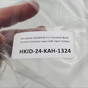 Mitsubishi A6TBXY36 PLC Terminal Block Positive Common Input Sink Input Output 6
