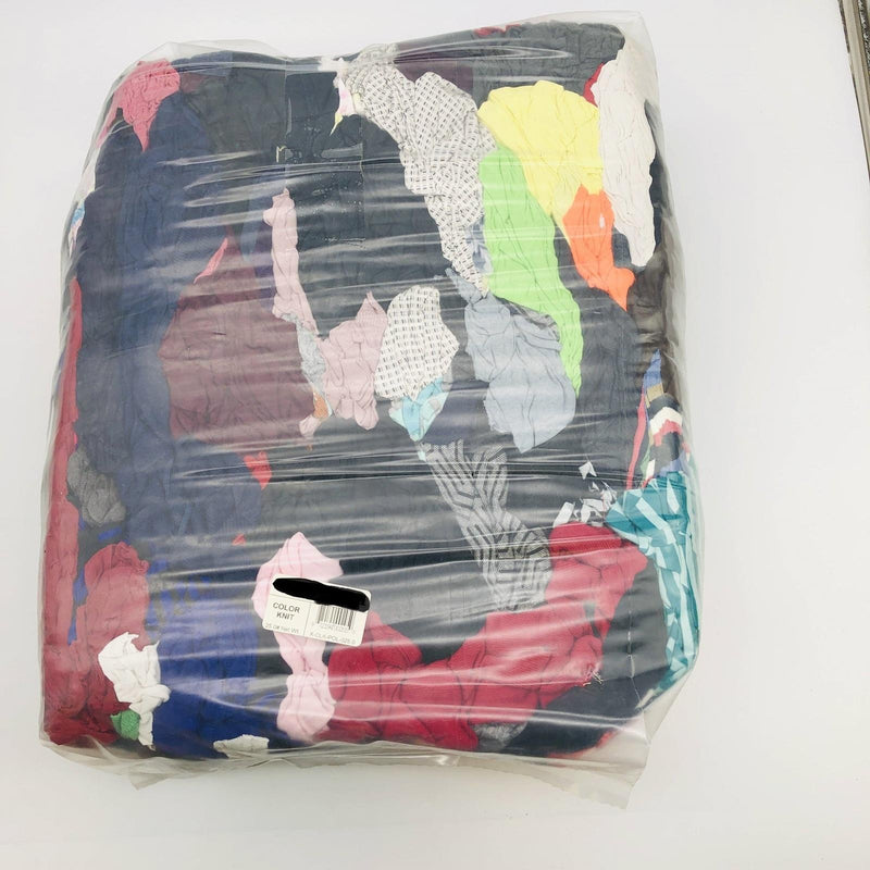 Recycled Color Knit T Shirt Cleaning Rags Cloth Rags Multipurpose Cleaning 25lbs 3