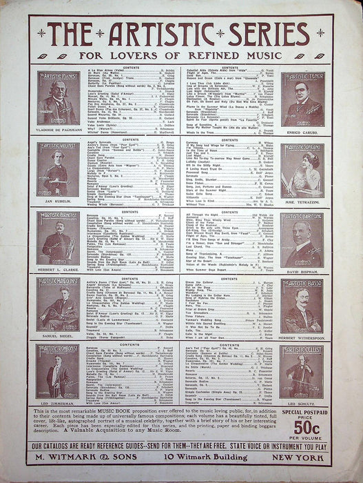 1914 Dream Of The Night Vintage Sheet Music Large Harold Ivers Hesitation Waltz 3