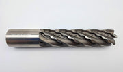 Weldon 2" Crest-Kut End Mill 6 Flute .120 RAD 2" Shank 8" LOC 11.75" OAL HSS 1