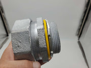 Crouse-Hinds LT250 2-1/2" Liquid Tight Conduit Fitting Straight Male Liquidator 5