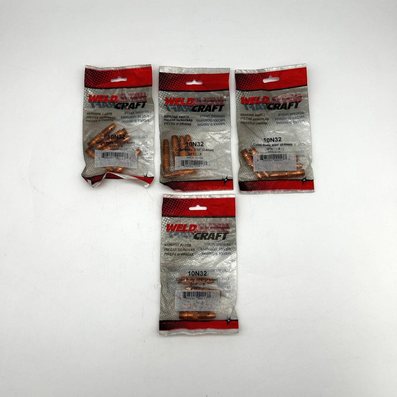 WeldCraft 10N32 Collet Body for 3/32" 2.4mm Copper for Tig Welding Lot of 20