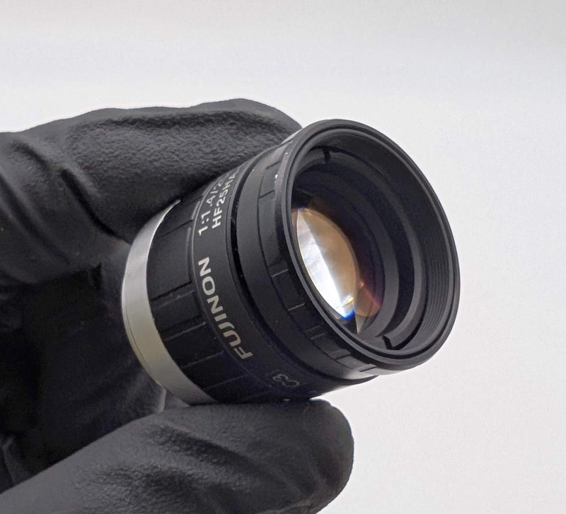 Fujinon HF25HA-1B Fixed-Focal Lens 1:1.4/25 MM 6 MM Focal Length w/ C-Mount 1