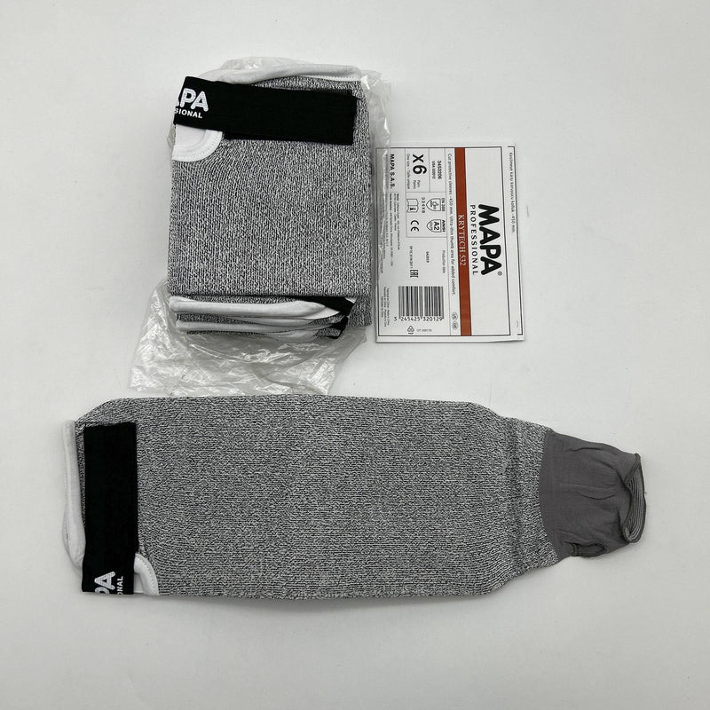 Mapa Krytech 532 Protective Arm Sleeve 18" HDPE Cut Lvl 2 13ga 4 Pairs/8 Sleeves 9