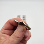 10x All Lock Cams 75-76 1-1/8" Length 1/4" Offset 0.35" ID Zinc Plated USA Made 4