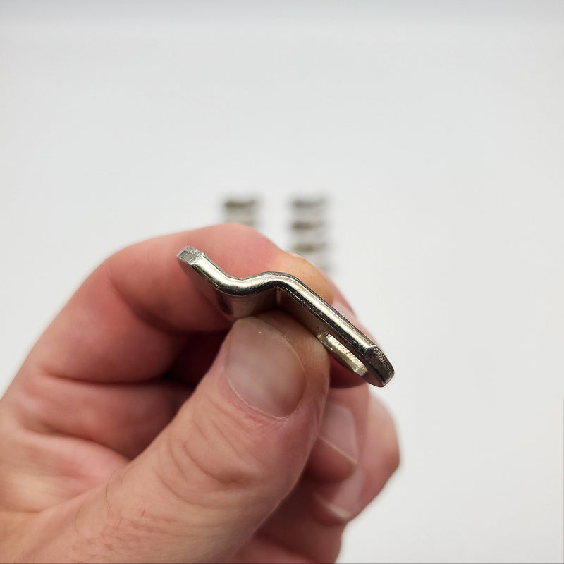 10x All Lock Cams 75-76 1-1/8" Length 1/4" Offset 0.35" ID Zinc Plated USA Made 4