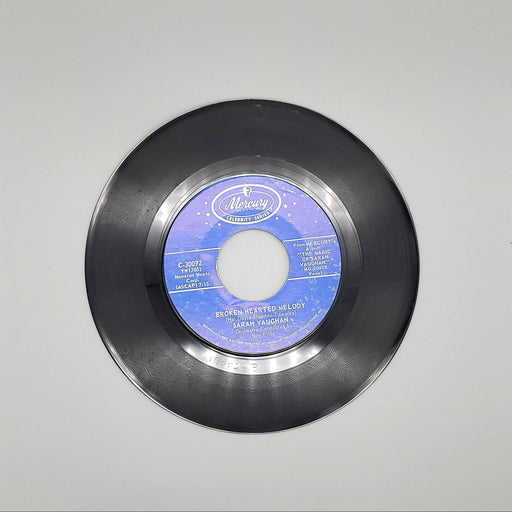 Sarah Vaughan Misty Broken Hearted Melody Single Record Mercury Reissue C-30092 2