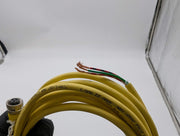 IFM E18201 5 Meter 1/2" 3 Pin Female Connector to Bare Wire 3