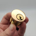 Schlage Mortise Lock Cylinder 1-1/8" Length Bronze 1458 Keyway 20-001 0 Bitted 3