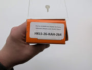 10x Ilco N1069G Key Blanks for Some National Cabinet Locks Nickel Plated 3