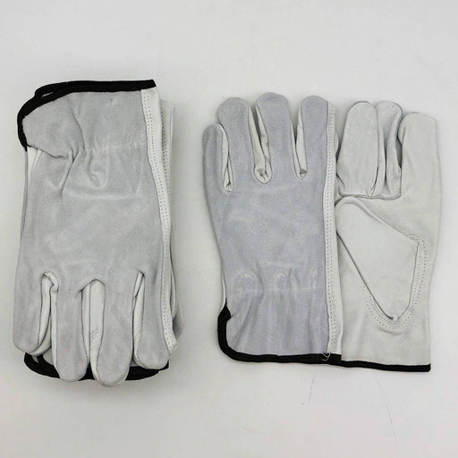 PIP 68-161SB/L Leather Driver Gloves Sz Large Keystone Thb Split Cowhide 6 Pairs 1