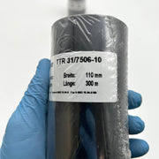 Schreiner TTR 31/7506-10 Thermal Transfer Ribbon 110mm x 300m Lot of 2 Rolls 3