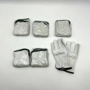 PIP 68-163 Driver Gloves Size Medium Split Cowhide Leather Vending Pks 6 Pairs 6