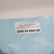 Rixson 195 Pivot Set 19503 Door Portion Assembly Satin Chrome Replacement Part 8