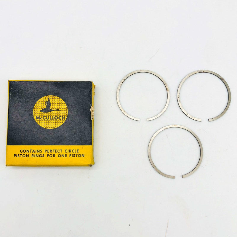 McCulloch 28455 Piston Ring Set Standard for Chainsaw OEM New Old Stock NOS Open 1