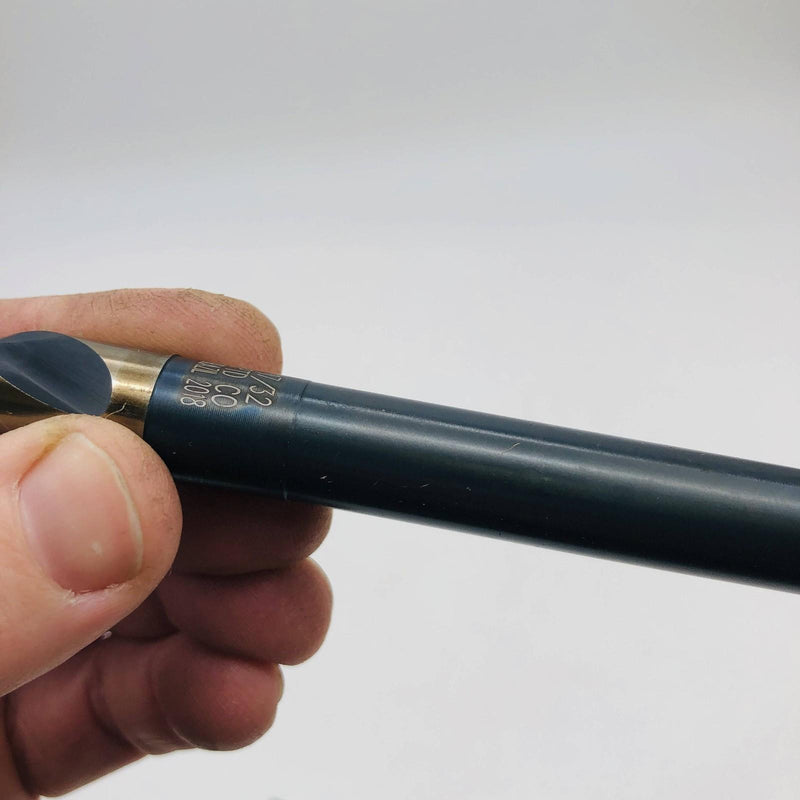 Precision 092334 17/32 Twist Drill Bit R56CO HCO Blk/Gold S&D 1/2" Shank 6