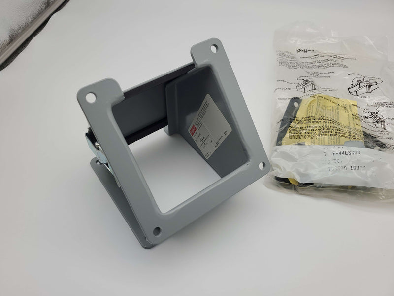 Hoffman F44LE45C Wireway Elbow 45 Deg Elbow 4" L x 4" W x 4" H Outside Open 4