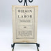 1912 Woodrow Wilson Pamphlet Labor Campaign for Prez Allied Printing Trades 20 8