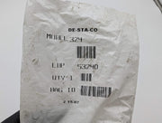 Destaco Model 324 Small Pull Action Latch Vertical Clamp 1/2" Max Hook Adj 6