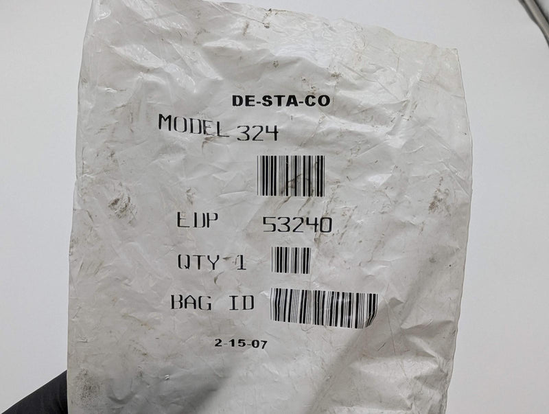 Destaco Model 324 Small Pull Action Latch Vertical Clamp 1/2" Max Hook Adj 6