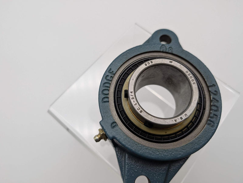 Dodge F2B-SC-112 Mounted Ball Bearing 1-3/4" Shaft 2 Bolt Flange Setscrew 059776 3