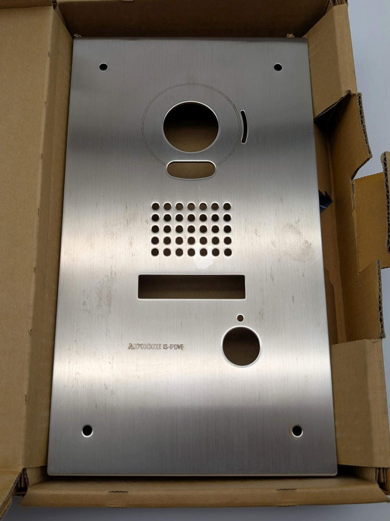 AIPhone IS-IPDVF Video Intercom Door Station Vandal Resistant Front Panel Only 1