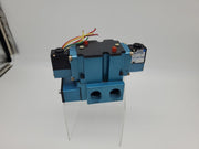 MAC Valves 6533B-311-PM-501DA Solenoid Valve 3 Pos Closed Center 3/4" NPTF Base 3