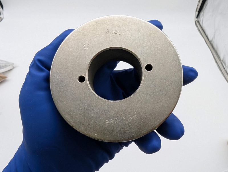 Browning BK40H Single Groove Sheave 3/8" to 1-1/2" Bore 3.95" OD V-Belt Pulley 4