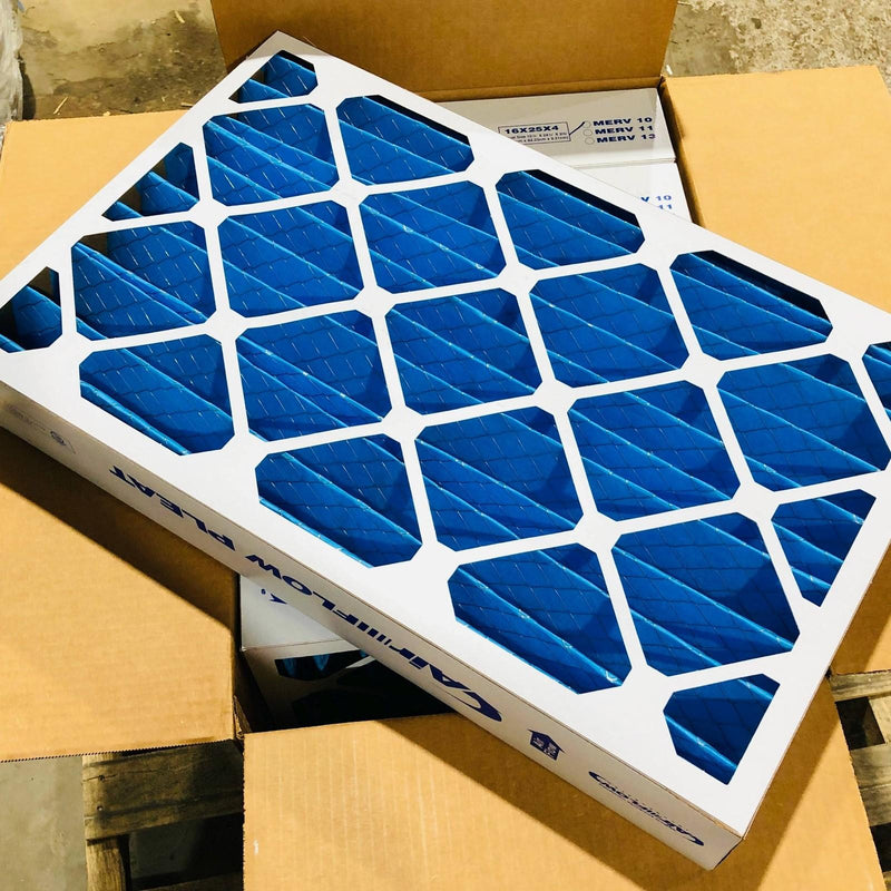 Airflow Products AFP2000-16254 Air Filter Pleated 16x25x4 SC Merv 10 Case/6pk 1