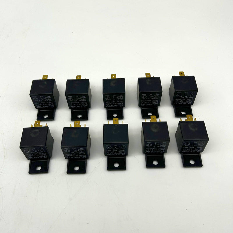 Sanyou SARL-124DF Power Relay 24VDC 40A/14VDC 5 Pins High Power Lot of 10 11