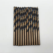 12x Viking Size 8 Drill Bits #39010 135 Deg Split Point HSS Jobber Length 3-5/8" 1