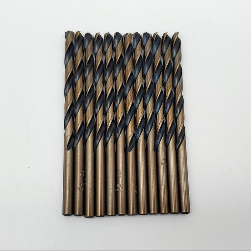 12x Viking Size 8 Drill Bits #39010 135 Deg Split Point HSS Jobber Length 3-5/8" 1