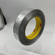 3M 34383 Silver Aluminum Foil Tape Self Wound 1in x 60yd 4.5 mil Thick 1 Roll 1